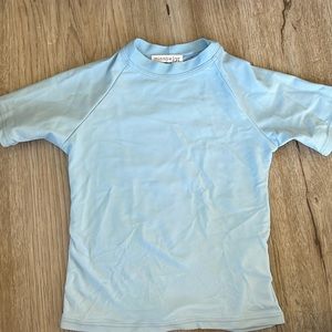 Minnow rashguard 2T in blue